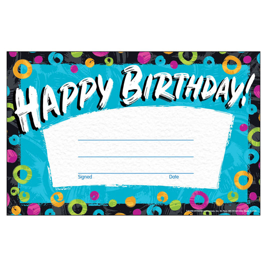 Birthday Recognition Awards. 30 ct