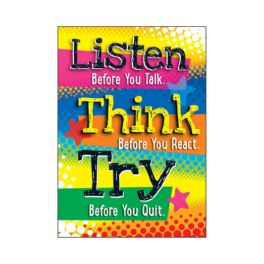 Listen Before You Talk... ARGUS® Poster