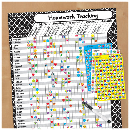 Moroccan Black Incentive Grid Chart