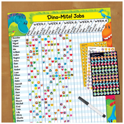 Dino-Mite Pals® Incentive Grid Chart